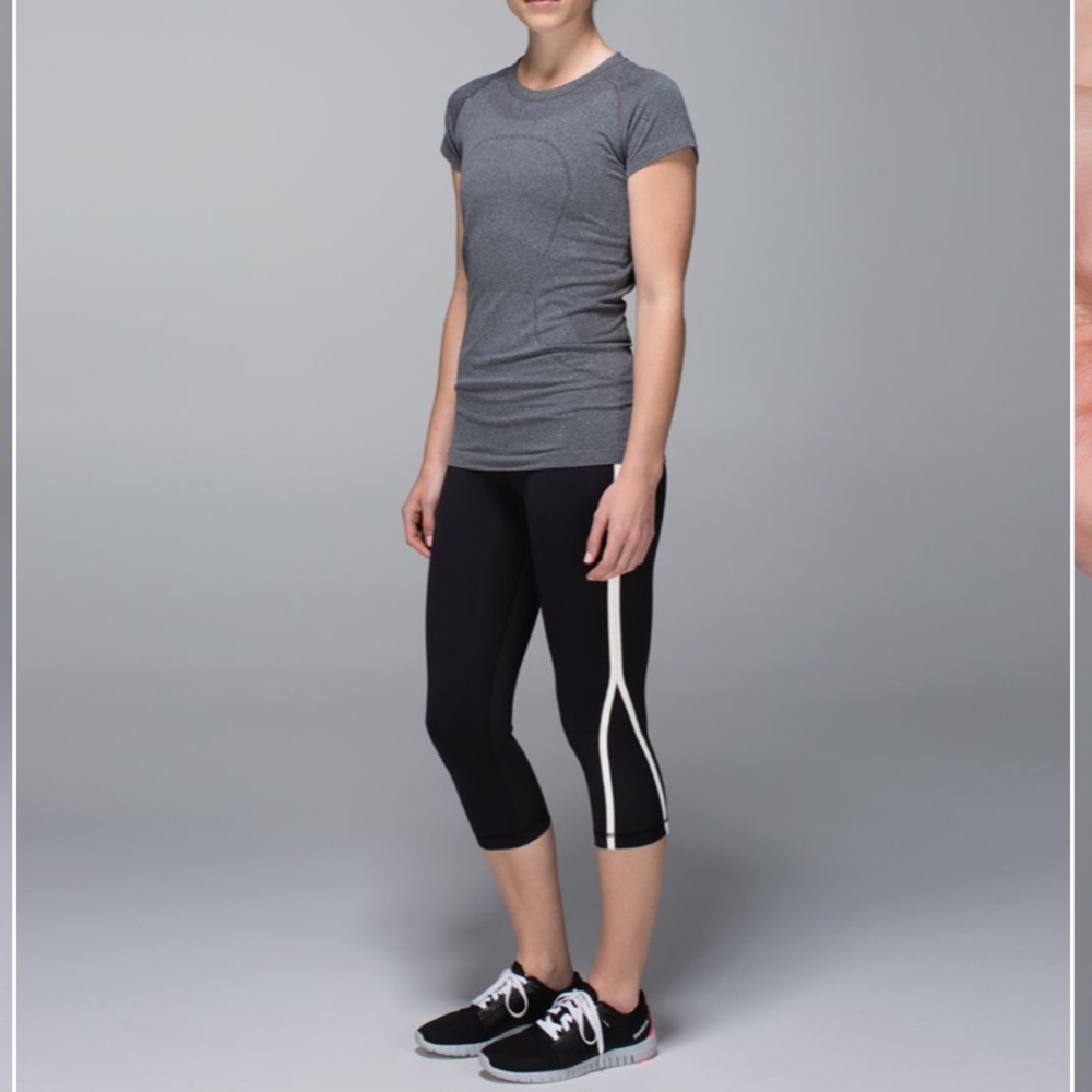 Lululemon | Up the pace crop legging black